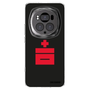 Picasee silikonový průhledný obal pro Honor Magic6 Pro - Le Plastenciaga