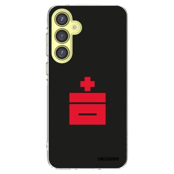 Picasee silikonový průhledný obal pro Samsung Galaxy A35 5G A356B - Le Plastenciaga