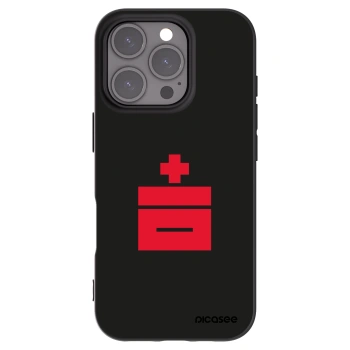 Picasee silikonový černý obal pro Apple iPhone 16 Pro - Le Plastenciaga