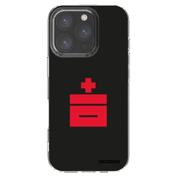 Picasee silikonový průhledný obal pro Apple iPhone 16 Pro - Le Plastenciaga