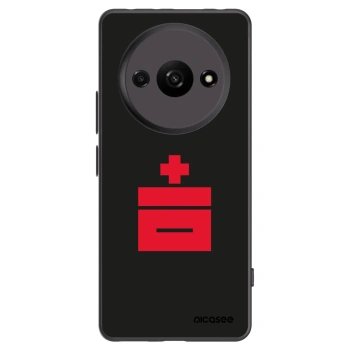 Picasee silikonový černý obal pro Xiaomi Redmi A3 - Le Plastenciaga
