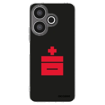 Picasee silikonový průhledný obal pro Xiaomi Redmi 13 4G - Le Plastenciaga