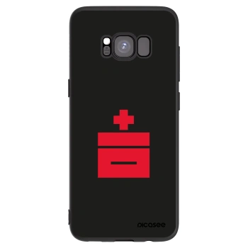 Picasee silikonový černý obal pro Samsung Galaxy S8 G950F - Le Plastenciaga