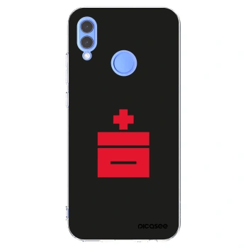Picasee silikonový průhledný obal pro Huawei P Smart 2019 - Le Plastenciaga