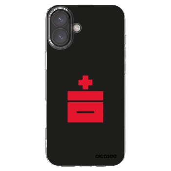 Picasee silikonový průhledný obal pro Apple iPhone 16 Plus - Le Plastenciaga