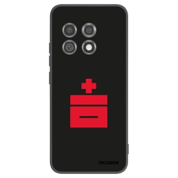Picasee silikonový černý obal pro OnePlus 11 5G - Le Plastenciaga