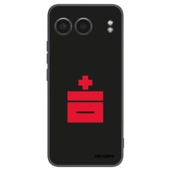 Picasee silikonový černý obal pro OnePlus Nord 4 - Le Plastenciaga