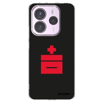 Picasee silikonový průhledný obal pro Xiaomi Redmi Note 14 5G - Le Plastenciaga