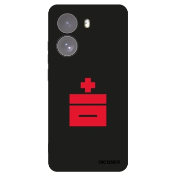 Picasee silikonový černý obal pro Xiaomi Poco X7 - Le Plastenciaga