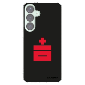 Picasee silikonový průhledný obal pro Samsung Galaxy S25+ 5G - Le Plastenciaga