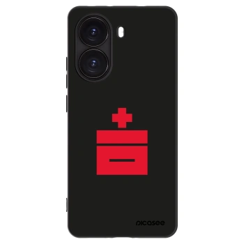 Picasee silikonový černý obal pro Xiaomi Poco X7 Pro 5G - Le Plastenciaga