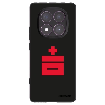 Picasee silikonový černý obal pro Xiaomi Redmi Note 14 Pro 4G - Le Plastenciaga