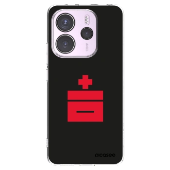 Picasee silikonový průhledný obal pro Xiaomi Redmi Note 14 4G - Le Plastenciaga