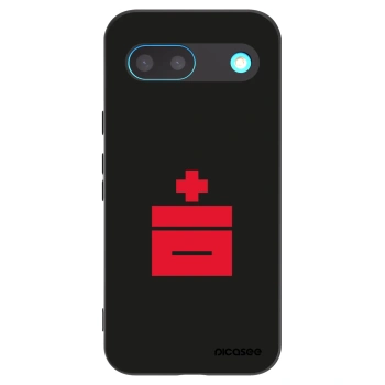 Picasee silikonový černý obal pro Google Pixel 8 - Le Plastenciaga
