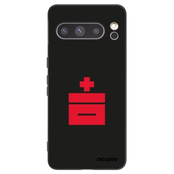 Picasee silikonový černý obal pro Google Pixel 8 Pro - Le Plastenciaga