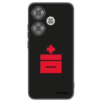 Picasee silikonový černý obal pro Xiaomi Poco F6 - Le Plastenciaga