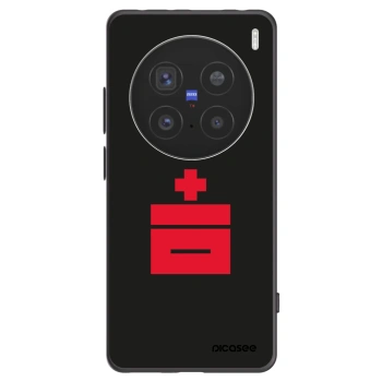 Picasee silikonový černý obal pro Vivo X200 Pro - Le Plastenciaga
