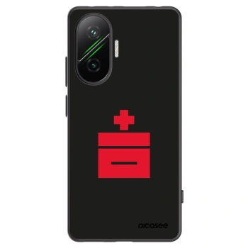 Picasee silikonový černý obal pro Xiaomi Poco F7 Pro 5G - Le Plastenciaga