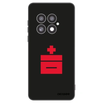 Picasee silikonový černý obal pro OnePlus 13 5G - Le Plastenciaga