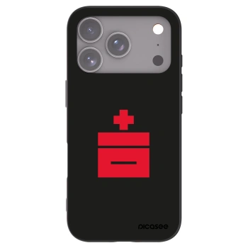 Picasee silikonový černý obal pro Apple iPhone 17 Pro - Le Plastenciaga