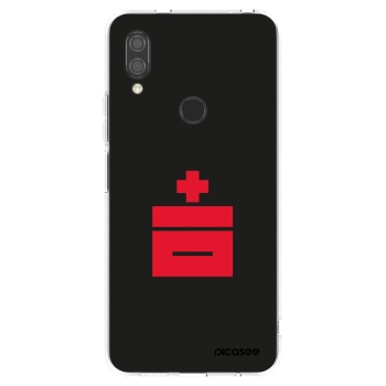 Picasee silikonový průhledný obal pro Xiaomi Redmi 7 - Le Plastenciaga