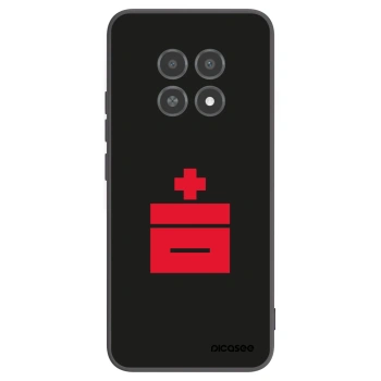 Picasee silikonový černý obal pro Realme 12X - Le Plastenciaga