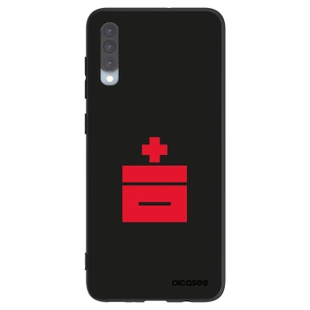 Picasee silikonový černý obal pro Samsung Galaxy A70 A705F - Le Plastenciaga