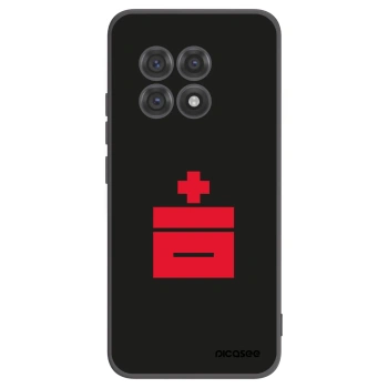 Picasee silikonový černý obal pro OnePlus 13R 5G - Le Plastenciaga