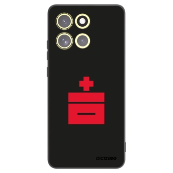 Picasee silikonový černý obal pro Motorola Moto G86 5G - Le Plastenciaga