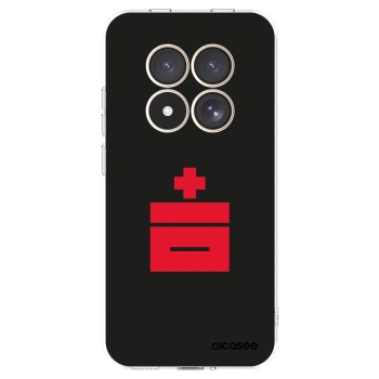 Picasee silikonový průhledný obal pro Xiaomi Redmi Note 15 Pro 4G - Le Plastenciaga