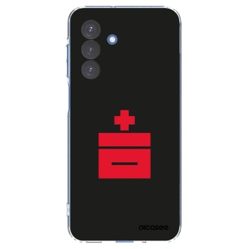 Picasee silikonový průhledný obal pro Samsung Galaxy A17 5G - Le Plastenciaga