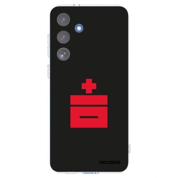 Picasee silikonový průhledný obal pro Samsung Galaxy S25 FE 5G - Le Plastenciaga