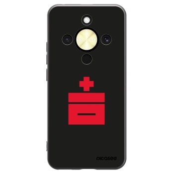 Picasee silikonový černý obal pro Honor Magic8 Lite 5G - Le Plastenciaga