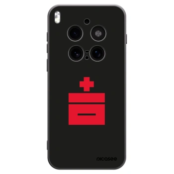 Picasee silikonový černý obal pro Vivo X300 Pro - Le Plastenciaga