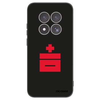 Picasee silikonový černý obal pro Xiaomi Redmi Note 15 Pro 5G - Le Plastenciaga