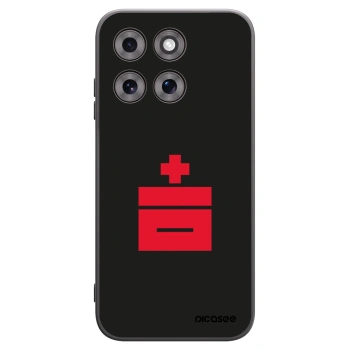 Picasee silikonový černý obal pro Motorola Moto G77 - Le Plastenciaga