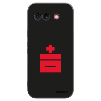 Picasee silikonový černý obal pro Google Pixel 10a - Le Plastenciaga