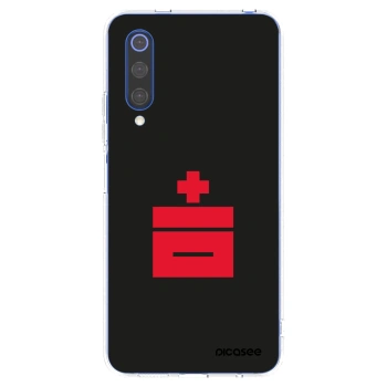 Picasee silikonový průhledný obal pro Xiaomi Mi 9 SE - Le Plastenciaga