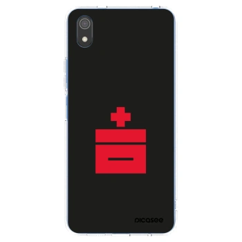 Picasee silikonový průhledný obal pro Xiaomi Redmi 7A - Le Plastenciaga
