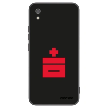 Picasee silikonový černý obal pro Xiaomi Redmi 7A - Le Plastenciaga
