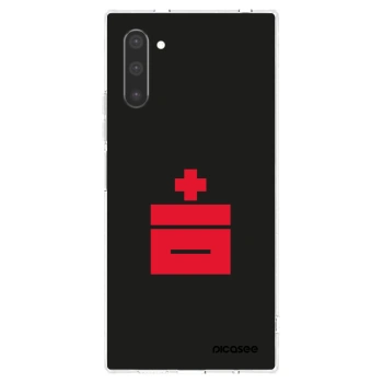 Picasee silikonový průhledný obal pro Samsung Galaxy Note 10 N970F - Le Plastenciaga