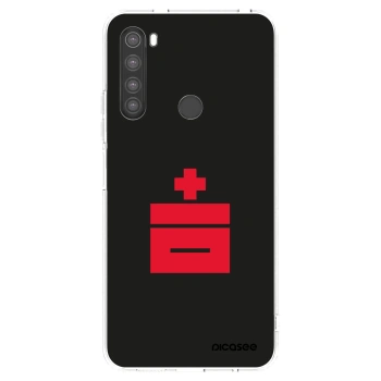 Picasee silikonový průhledný obal pro Xiaomi Redmi Note 8 - Le Plastenciaga