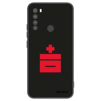 Picasee silikonový černý obal pro Xiaomi Redmi Note 8 - Le Plastenciaga