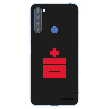 Picasee silikonový průhledný obal pro Xiaomi Redmi Note 8T - Le Plastenciaga