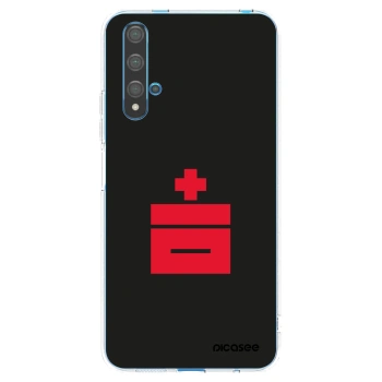 Picasee silikonový průhledný obal pro Huawei Nova 5T - Le Plastenciaga