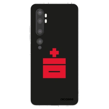 Picasee silikonový průhledný obal pro Xiaomi Mi Note 10 (Pro) - Le Plastenciaga