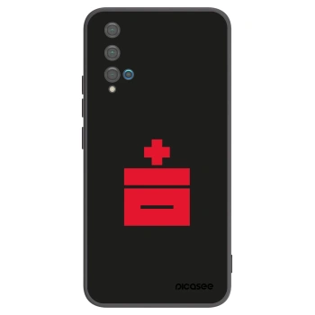 Picasee silikonový černý obal pro Huawei Nova 5T - Le Plastenciaga