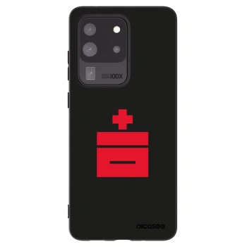 Picasee silikonový černý obal pro Samsung Galaxy S20 Ultra 5G G988F - Le Plastenciaga