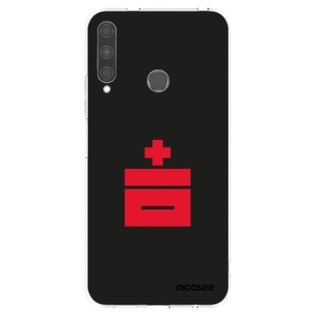 Picasee silikonový průhledný obal pro Huawei P40 Lite E - Le Plastenciaga