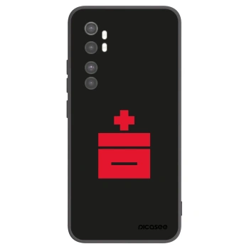 Picasee silikonový černý obal pro Xiaomi Mi Note 10 Lite - Le Plastenciaga